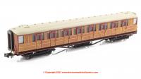 2P-011-014 Dapol Gresley 3rd Class Coach number 10044 in LNER Teak livery